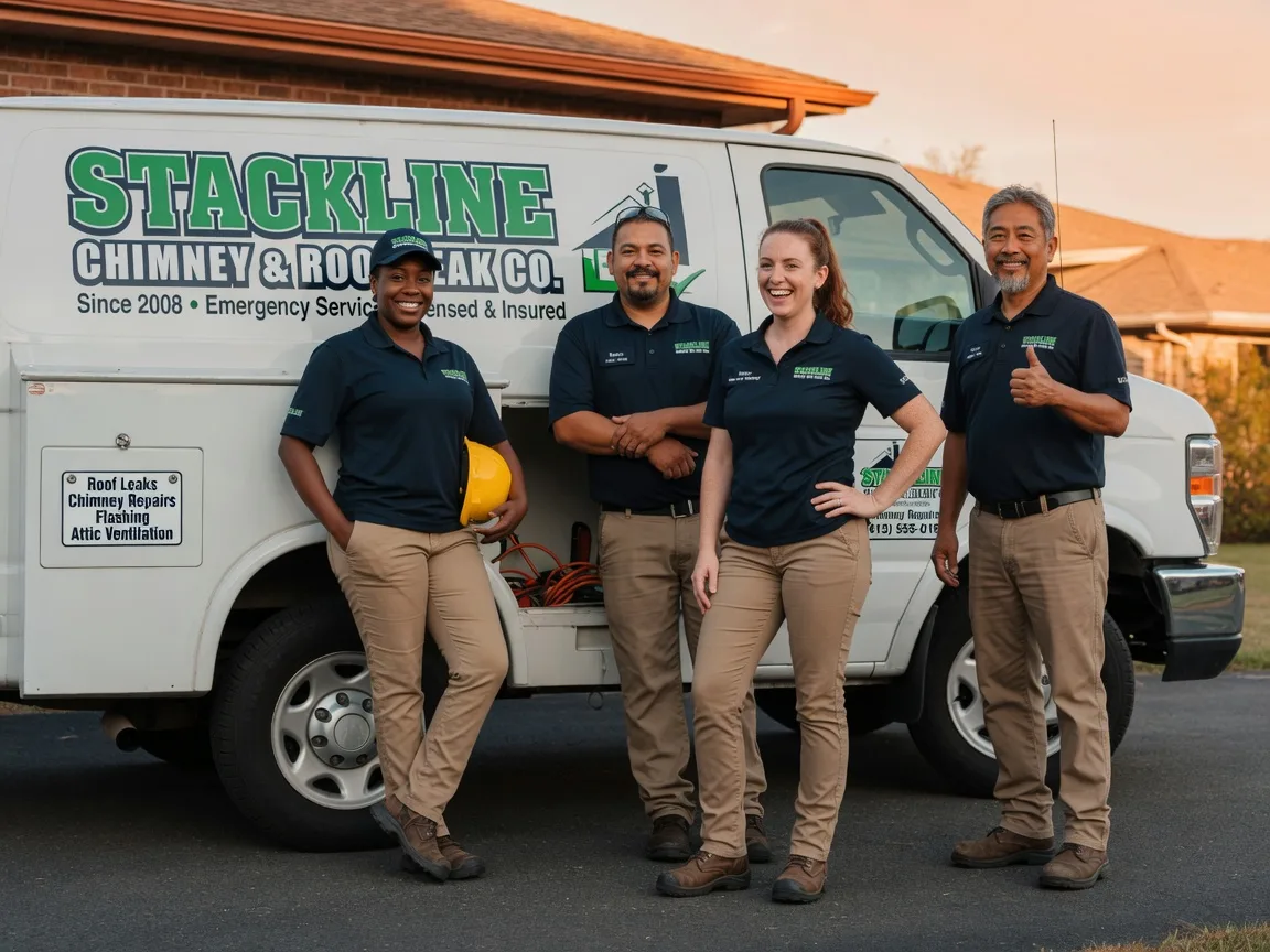 Chimney flashing repair company in Metamora, IN